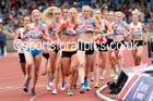 Womens 5000 metres, British Championships, Birmingham. Photo: David T. Hewitson/Sports for All Pics